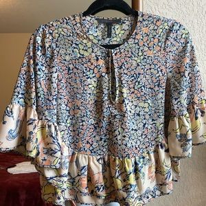 Bcbg Floral Top